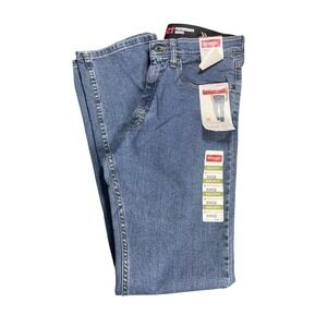 Wrangler Jeans Men 30 x 32 Performance Series Waistband Regular Fit Straight NEW